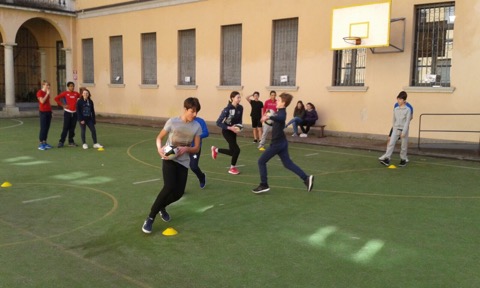 Lezioni Di Rugby Alla Secondaria Di Primo Grado