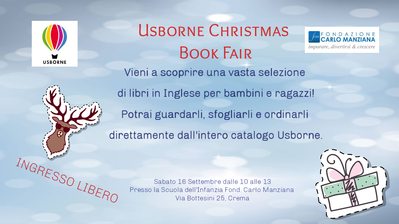 Usborne Christmas Book Fair Alla Scuola Dell’Infanzia